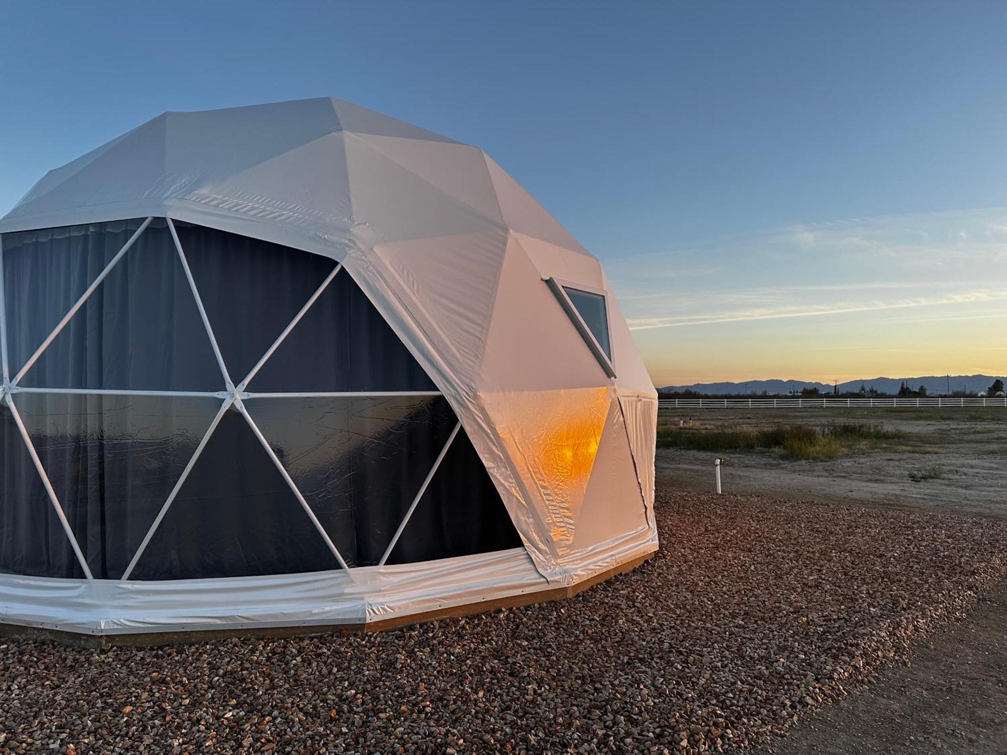 Nude Glamping Dome Βίλα Willcox Εξωτερικό φωτογραφία